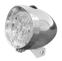 PREDNÁ LAMPA NA BICYKEL 2K JY-592A SILVER 3xAAA