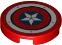 LEGO 14769pb369 TANIER 2x2 CAPTAIN AMERICA (1g)