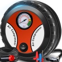 AUTO KOMPRESOR ČERPADLO KOMPRESORU KOLESÁ PNEUMATIKY GULE 260 PSI 12V 18 BAR