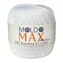 Max Moldo Metallic - biela a strieborná