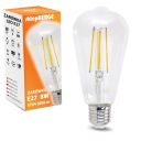 LED žiarovka E27 ST64 Dekoratívne 8W=70W Neutr