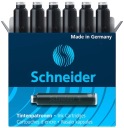 ČIERNE NÁPLŇKY PER 6 KS SCHNEIDER
