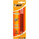 BIC REACTION/ATLANTIS BALLPOINT NÁPLŇ, BLACK BLISTER, 2 ks.