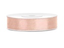 Saténová stuha 25 m x 1,2 cm Broskyňa