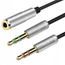 Adaptér na kábel slúchadiel Splitter Jack 3.5 KVALITA