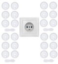 24x ZÁMKA, ZÁSTRČKA, KONTAKTNÁ ZÁSUVKA S PIN + kľúče