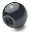 Guľový gombík fi25, M8 - DIN 319-KU-25-M8-C
