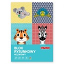 A4 farebný blok na kreslenie/20 Herlitz Animals