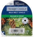 Yankee Candle Balzam & Cédrový vosk Christmas 22g