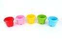 Vedro na piesok pre deti Mix Colors Technok