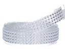 Samolepiaca zirkónová páska, strieborná, 1,8 cm