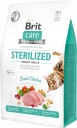 Brit Care Cat bezzrnný sterilizovaný močák 0,4 kg