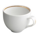 Porcelánová šálka na kávu MariaPaula Natura Złota Linia 250 ml