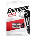 AAAA LR61 1,5V alkalické batérie Energizer Finger 2 kusy