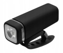 ŠTVERCOVÁ BICYKELOVÁ PREDNÁ LAMPA 1W LED ČIERNA