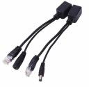 POE RJ45 adaptér pre sieťovú sadu LAN