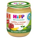 HiPP BIO Dezert Jablká s mangom a kokosom, 160g