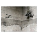 Samolepky A5 LEVEL Banksy Camera Graffiti