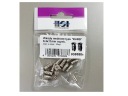 Skrutky na závesy Typ Euro OC 6,3x11 mm 16 ks HSI