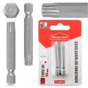 2x dlhé skrutkovacie bity TORX 40 50 mm MAGNETICKÉ HROTY Oceľové hroty