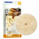 Leštiaci kotúč DREMEL 414 plsť 13,0mm bal. 6 ks + stopka dremel 401