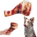 Plyšová žuvacia hračka pre psa, noha