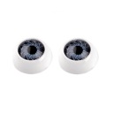 REALISTICKÉ OČI 12 mm - MODROŠEDÉ