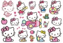 TETOVANIE PRE DETI HELLO KITTY BIRTHDAY CG257
