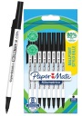 Paper-Mate Kilometrico guľôčkové pero čierne 8ks 2187678 Set Bal