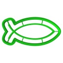 Formička Communion Symbol Ryba Ichthys 1