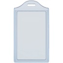Identifikačný štítok z priehľadného PVC Držiak 2K-V modrý 601295 ARGO