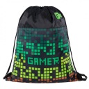 ŠKOLSKÁ TAŠKA NA OBUV TOPÁNKY STRIGHT PIXELS GAMER MINECRAF ST.RIGHT