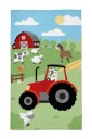 Uterák Bavlnený uterák 30x50 Farm Tractor