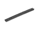 Štetec, lepené tesnenie 4,8x4mm šedé 10m