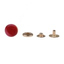 Zapínanie na patentku RED PEARL 15MM zlato 871