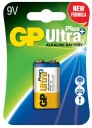 Alkalická batéria GP ULTRA PLUS 9V 6F22 1604AUP