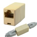 KONEKTOR, ADAPTÉR RJ45, 8P8C ZLATÝ ADAPTÉR