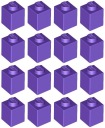 LEGO 3005 BRICK 1x1 fialová (9g) 16 ks.