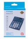 DONAU TECH OFFICE kancelárska kalkulačka 12-miestny displej 137x101x30mm čierna