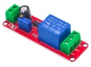 Modul časovača NE555 Oneskorenie 12V relé