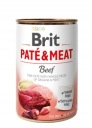 BRIT PATE MEAT MOKRÉ KRMIVO PRE PSA s hovädzím mäsom 800g