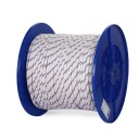Polostatické lano 11 mm Teufelberger – Patron V METROCH, dĺžka: 1 m, biele, 22 kN
