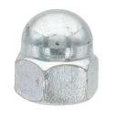 Pozinkovaná prevlečná matica M12 12 mm DIN 1587