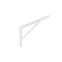 Technická oceľová podpera 300x200x20x3mm biela