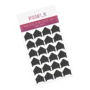Fotorohy DIY album list 24 ks, ČIERNA
