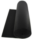 Plsť 3mm, 400g, šírka 160cm, 0,1m - Čierna