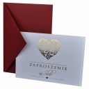 ZLATÉ SVADOBNÉ POZVÁNKY S FAREBNÝMI OBÁLKAMI