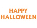 Veselý Halloween banner 500 cm Oranžová girlanda