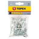 Hliníkové nity 3,2 x 10 mm, 50 ks TOPEX 43E302