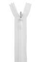 Transp na skrytý zips. C3 30 cm Biela